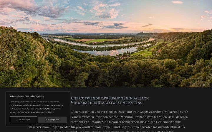 Screenshot of energiewende-inn-salzach.de