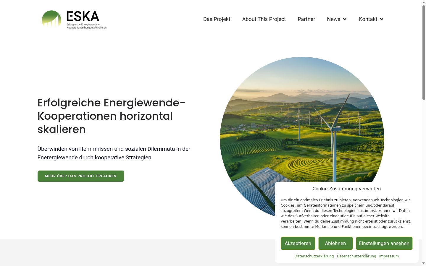 Screenshot tal-banner tal-kunsens muri qabel kwalunkwe interazzjoni