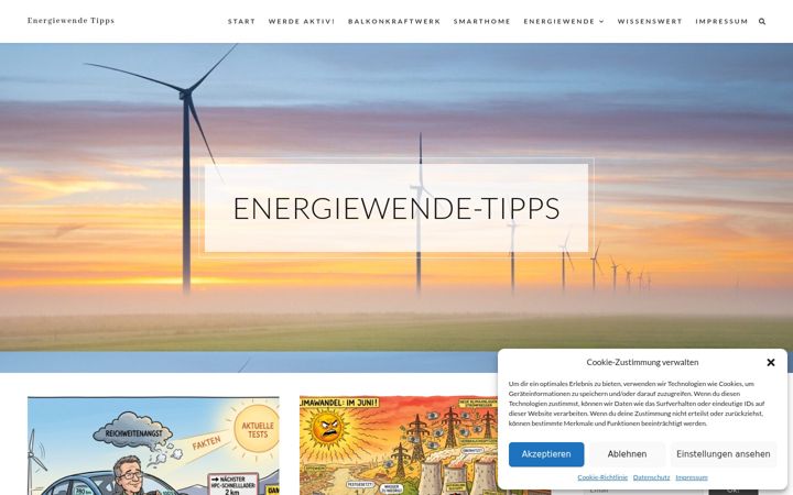 Screenshot ta' energiewende-tipps.de