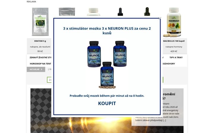 Screenshot of energiezivota.com