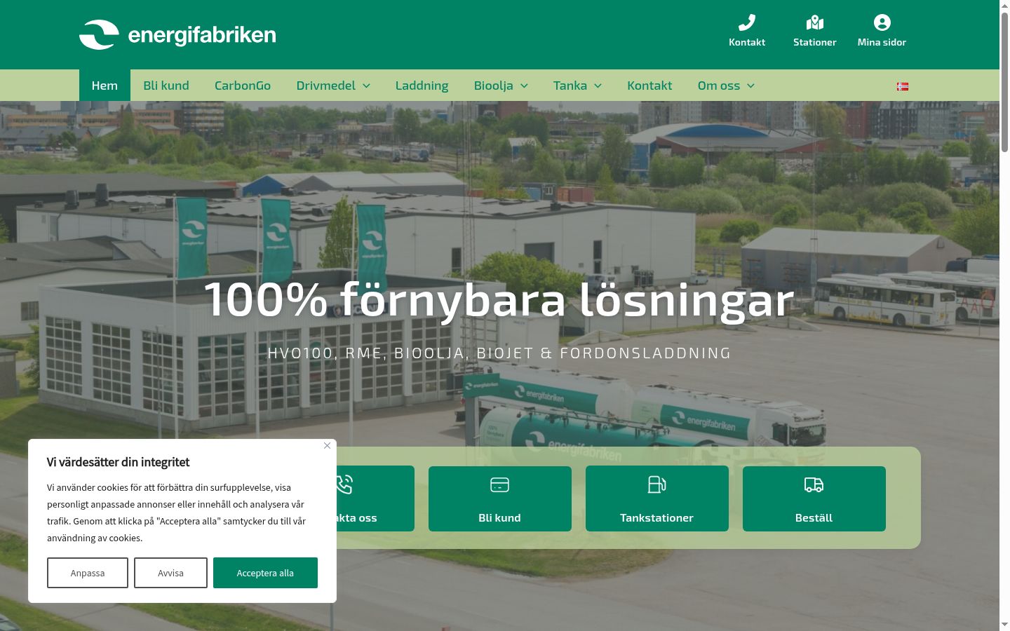 Zrzut ekranu banera zgody wyświetlanego przed jakąkolwiek interakcją