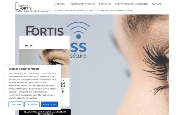 Screenshot of energio-fortis.com