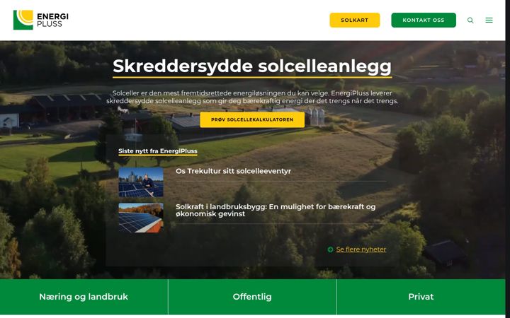 Screenshot of energipluss.com