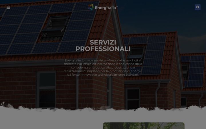 Екранна снимка на energitalia.it