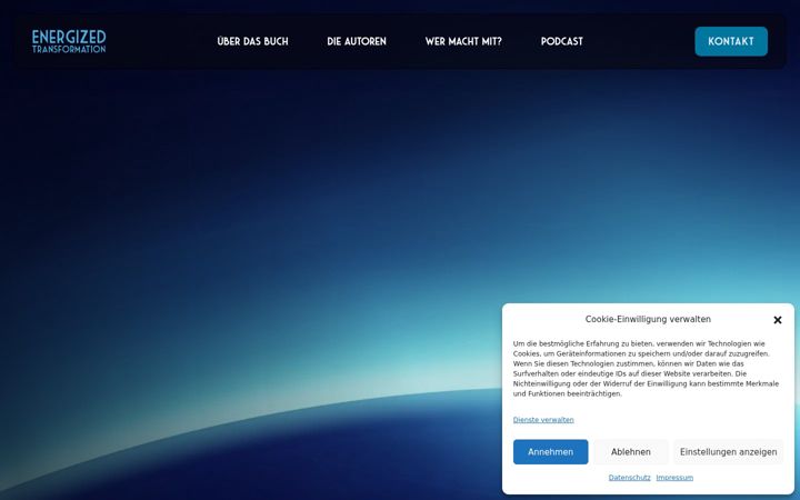 Screenshot of energized-transformation.de