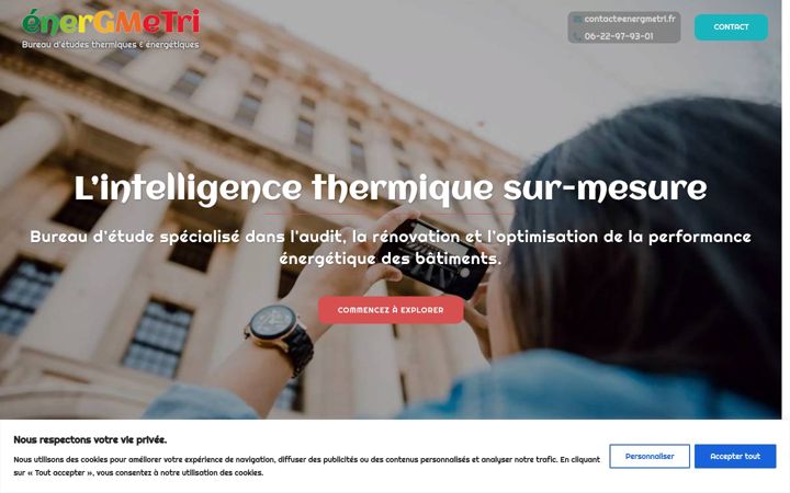 Screenshot of energmetri.fr