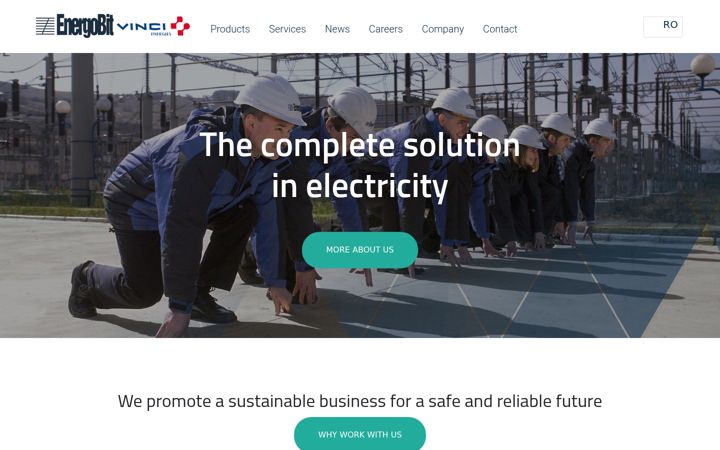 Screenshot of energobit.com