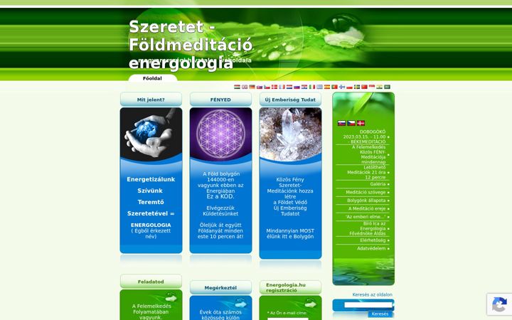 Snímek obrazovky energologia.hu