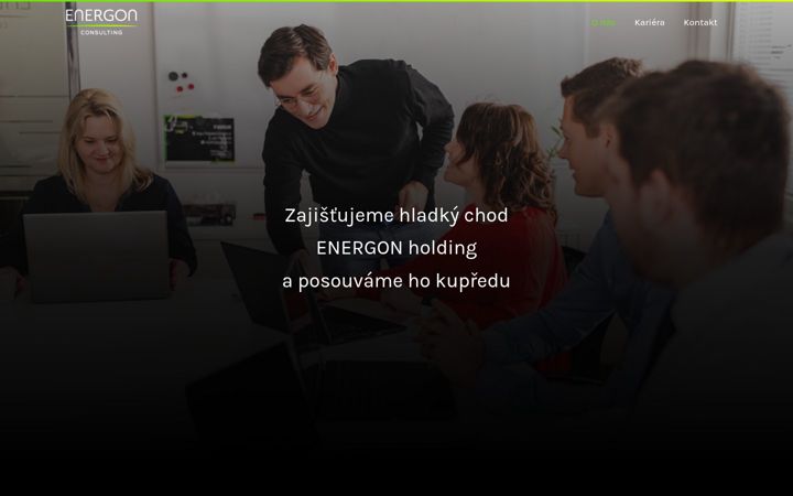 Captura de pantalla de energon-consulting.cz