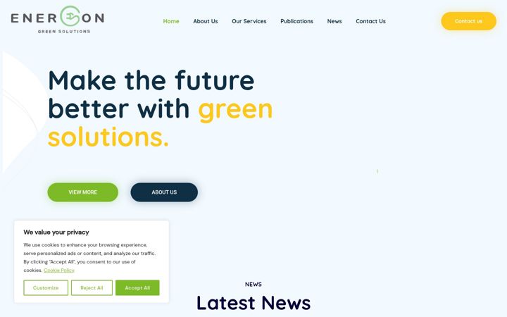 Screenshot of energongs.com