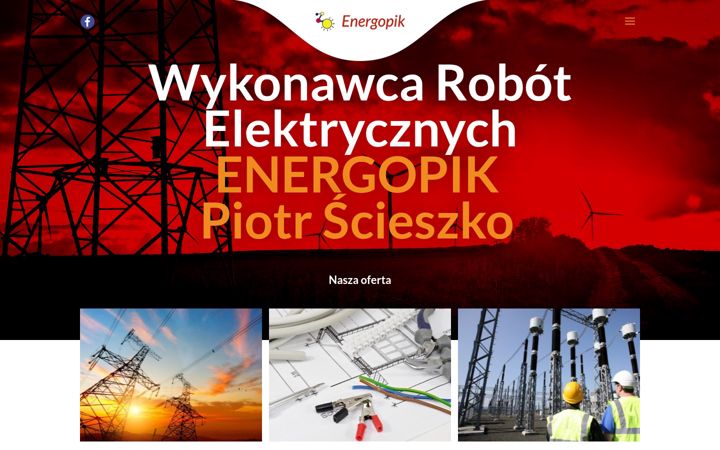 Kuvakaappaus sivustosta energopik.pl