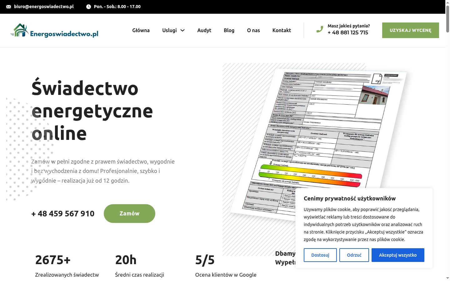 Sutikimo reklamjuostės, rodytos prieš bet kokią sąveiką, ekrano kopija