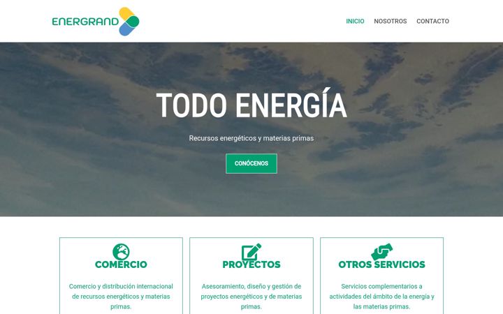 Screenshot of energrand.com