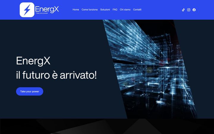 Екранна снимка на energx.it