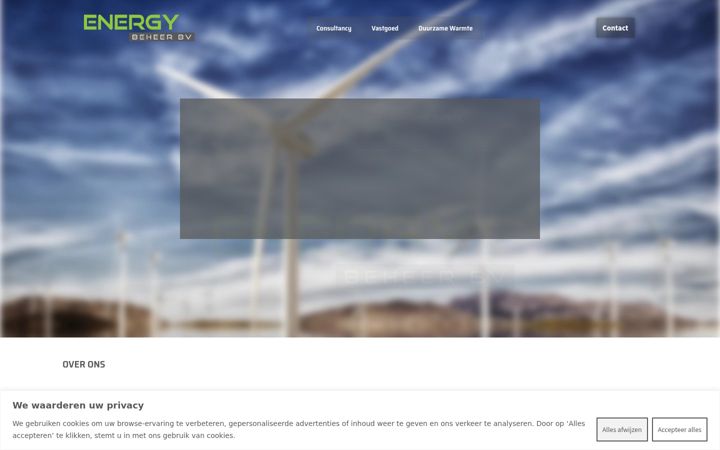 Screenshot of energy-beheer.com