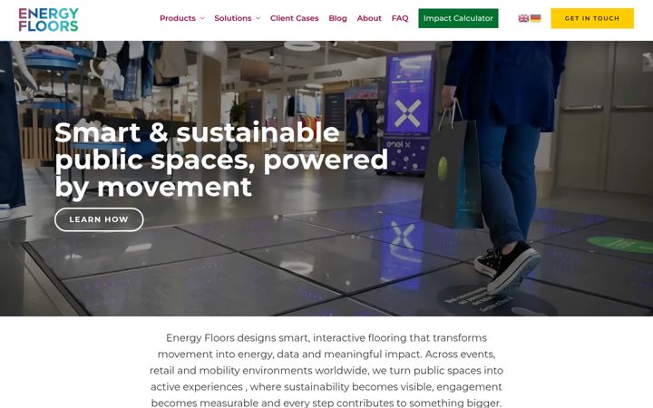 Screenshot of energy-floors.com