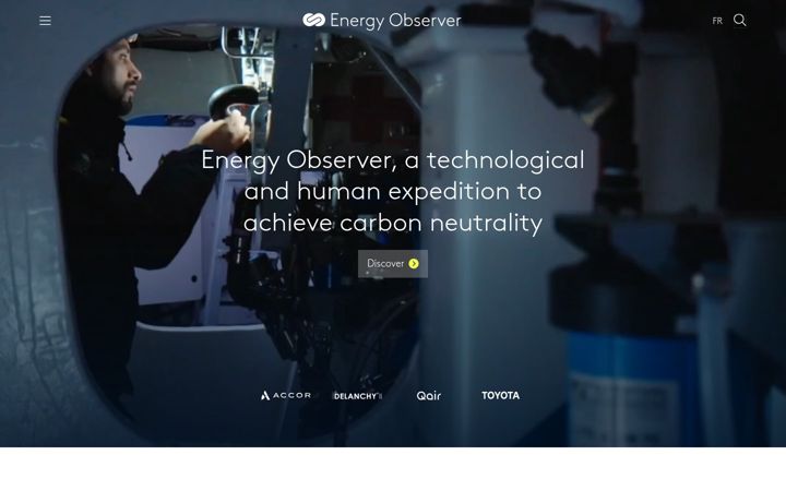 Captura de ecrã de energy-observer.org