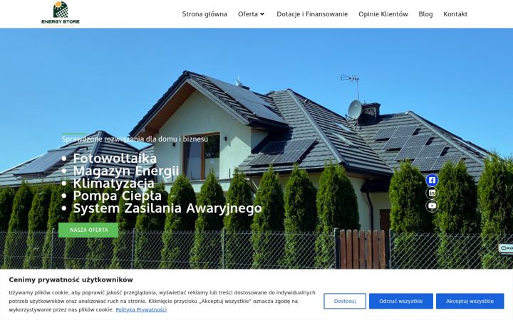 Zrzut ekranu energy-store.pl