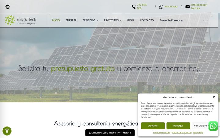 Ekrānuzņēmums no energy-tech.es