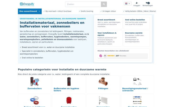 Skärmbild av energyby.nl