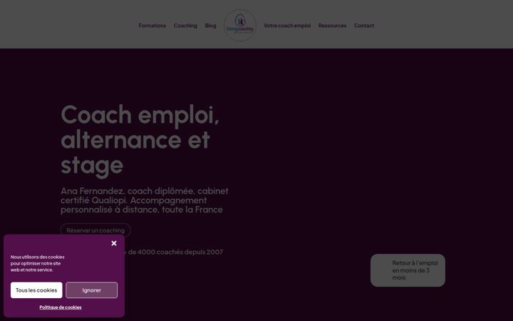 Screenshot of energycoaching.fr