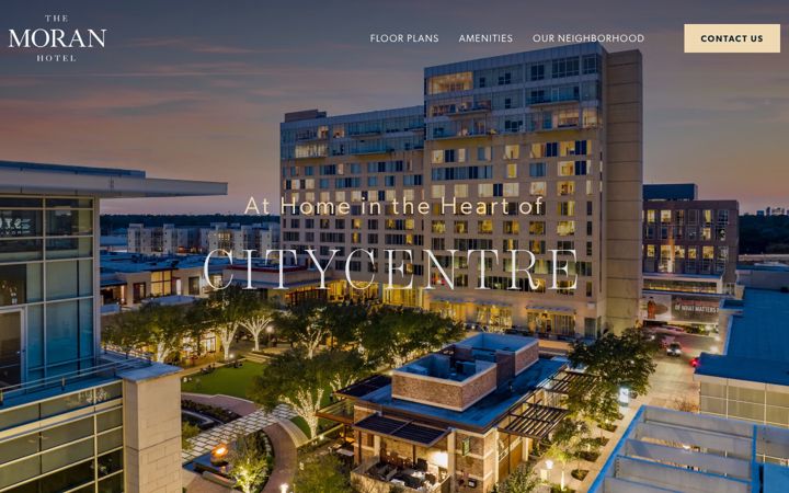 Screenshot of energycorridorcondos.com