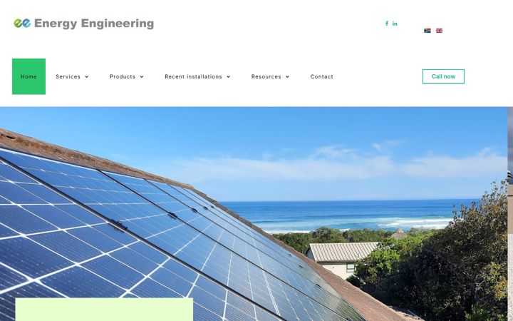Screenshot of energyengineering.co.za