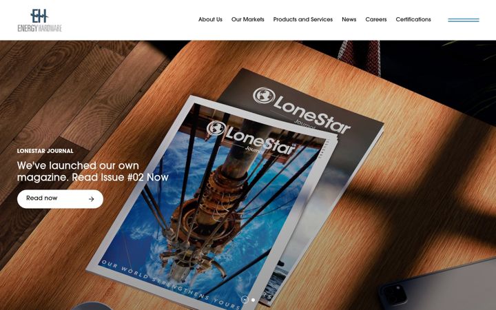 Screenshot of energyhardware.com