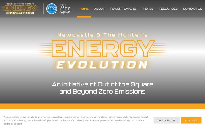 Screenshot of energyhunter.com.au