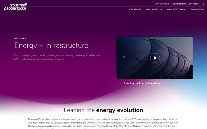Screenshot of energylawinsights.com