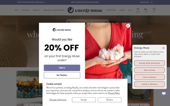 Screenshot of energymuse.com