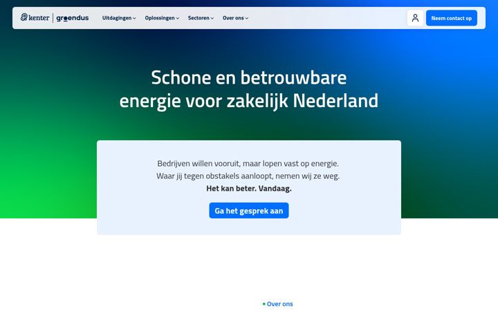 Captura de pantalla de energynxt.eu