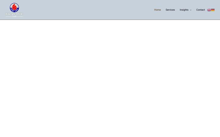 Screenshot of energyoase.com