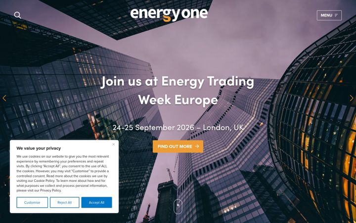 Screenshot of energyone.com