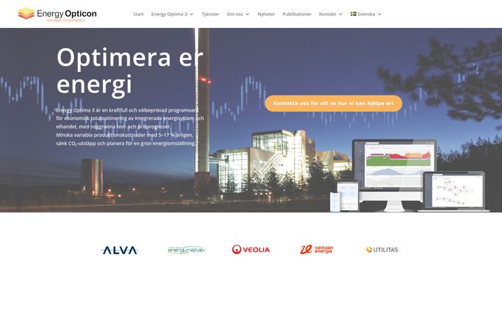 Zrzut ekranu energyopticon.com