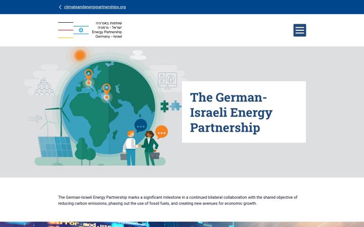 Snimka zaslona za energypartnership-israel.org