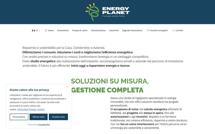 Capture d'écran de energyplanet.ch