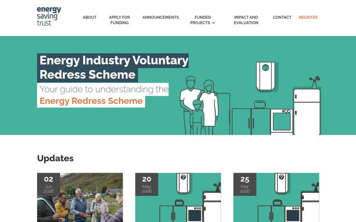 Screenshot του energyredress.org.uk
