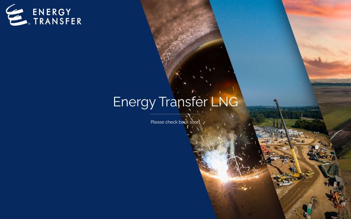 Screenshot of energytransferlng.com