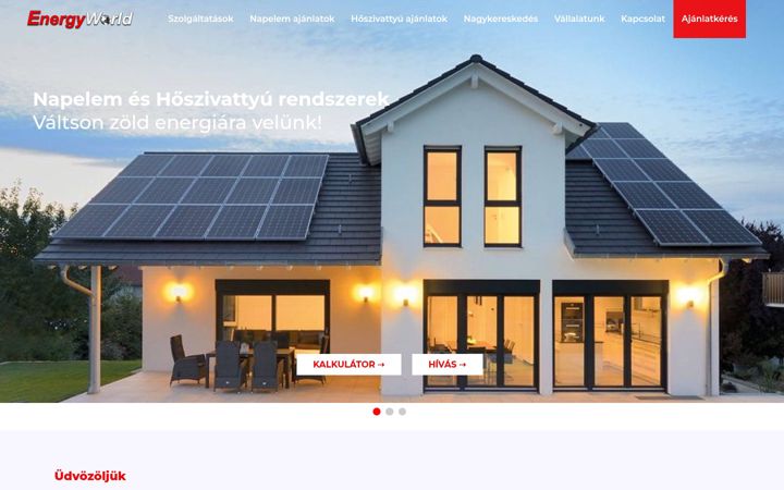 Screenshot of energyworld.hu