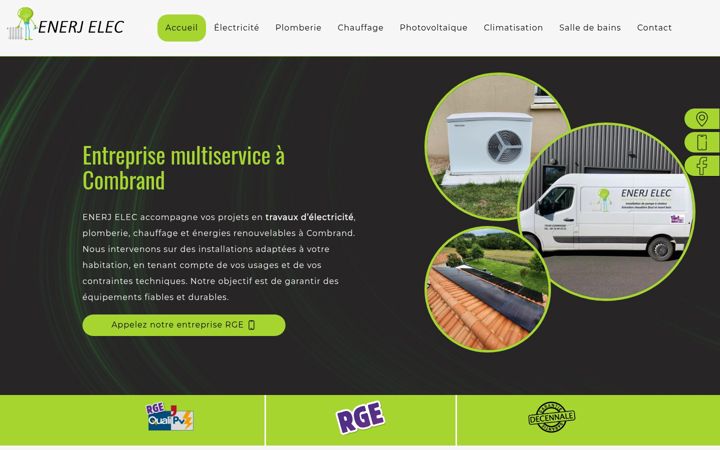 Screenshot of enerjelec.fr