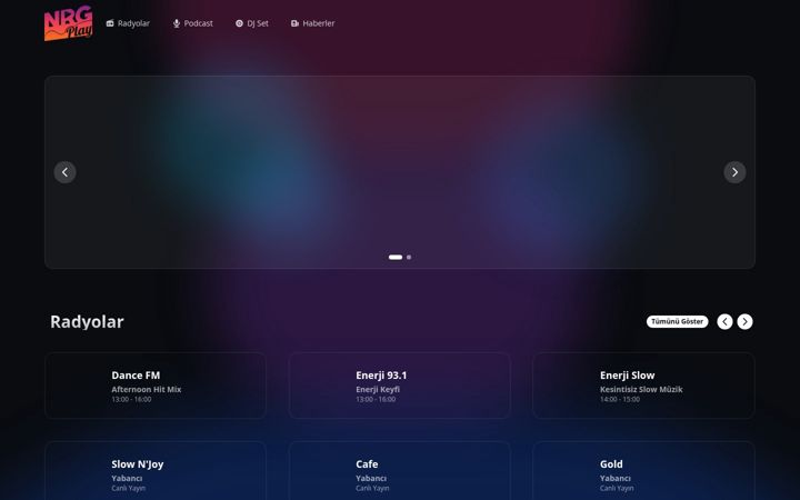 Screenshot of enerjiplay.com