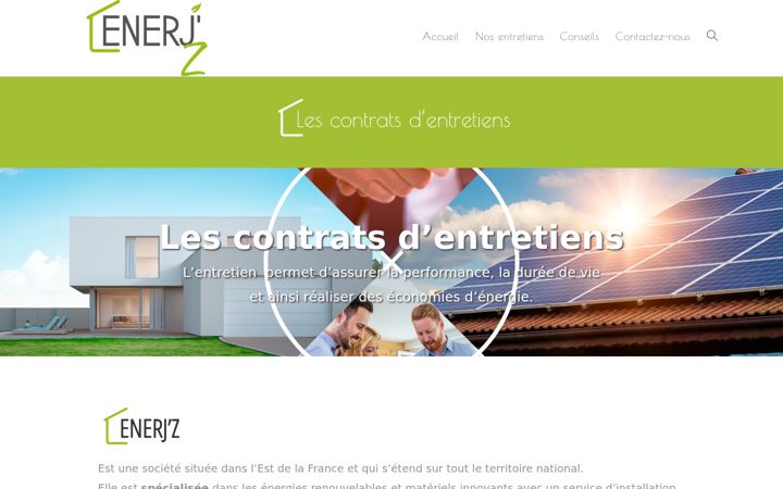 Screenshot of enerjz.fr