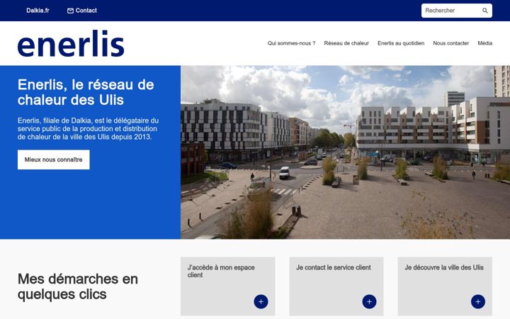 Screenshot of enerlis-energie.fr