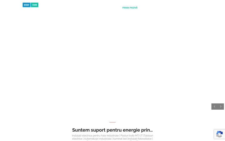 Screenshot of enerrom.ro