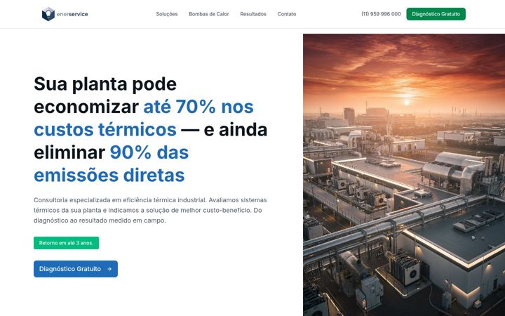 Screenshot von enerservice.com.br