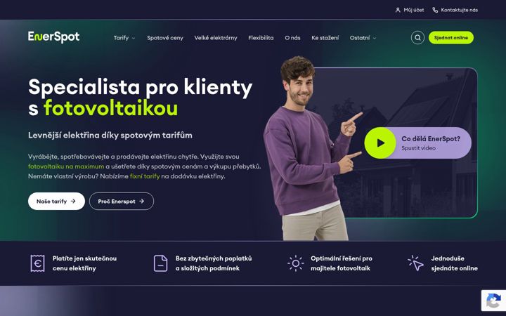 Screenshot of enerspot.cz