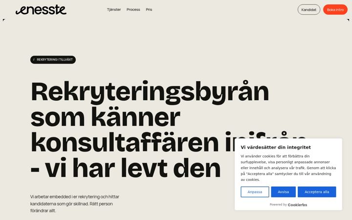 Screenshot of enesste.com