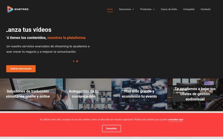 Screenshot of enetres.net