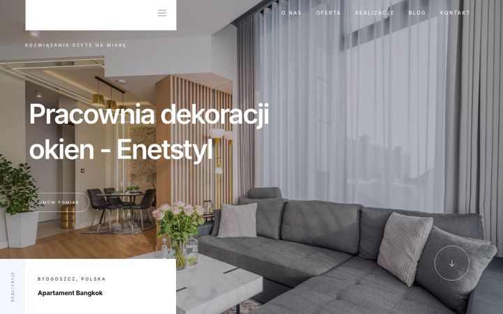 Screenshot of enetstyl.pl